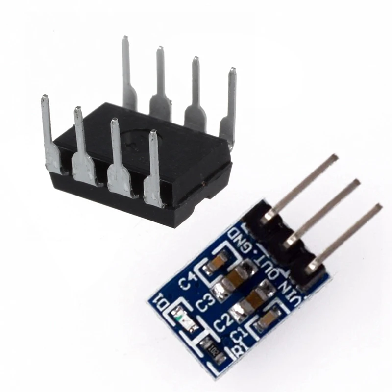 5 шт. усилитель мощности с отверстием для оси Lm386N 8 контактов Dip Ic и 1 Φ Ldo 800 мА Dc В до