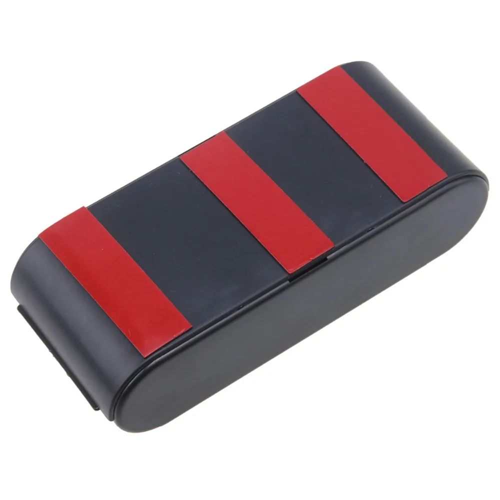Black Car Pocket Telescopic Dash Coins Phone Plastic Case Storage Box Holder Container Glove Interior Accessories | Автомобили и