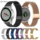 Сетчатый ремешок из нержавеющей стали для Garmin Vivoactive 4SVivomove 3SVivomove 3 Миланская петля ремешок для часов