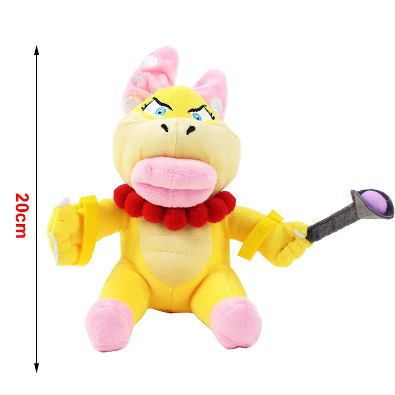 E-opp bag Супер Марио Broser JR 3D Land Bone Kubah Koopa Dragon Темный боусер Kamek Waluigi Wario Lemmy Morton Roy Bully Odyssey плюшевые игрушки - Цвет: E-opp bag