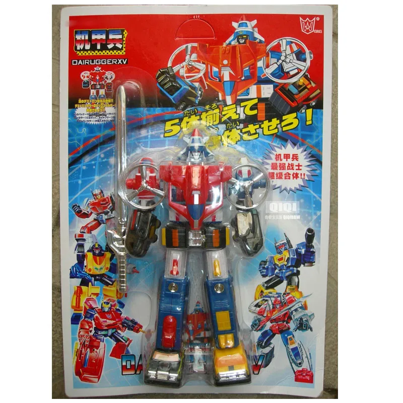 Трансформационная модель робота Voltron автомобиля сила экшн фигурки игрушка