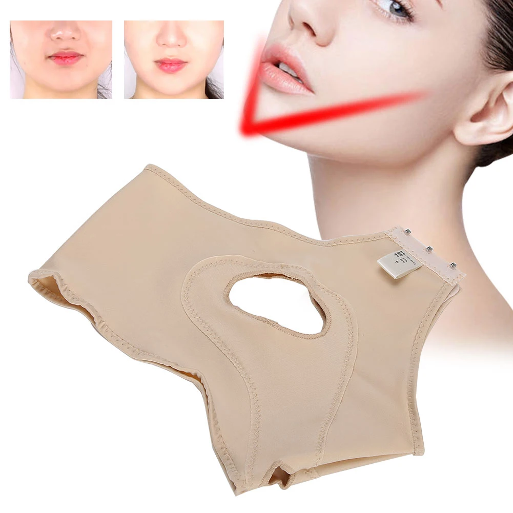 

Adjustable Breathable Face Tightening Lifting Belt Elastic Face Shaping Slimming Bandage Reduce Double Chin Face Thining Slimmer