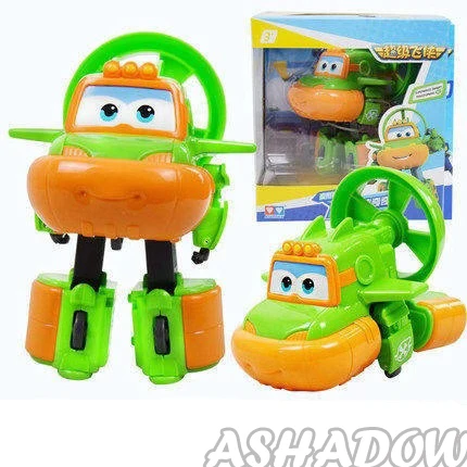 Большой размер! Суперкрылья 15 см игрушка фигурка деформация самолет робот Джетт