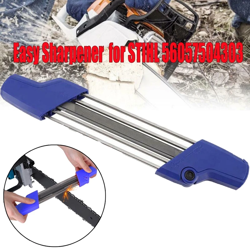2 в 1 легкая цепная пила синяя пилка быстрая точилка для металлической пилы 3/8p