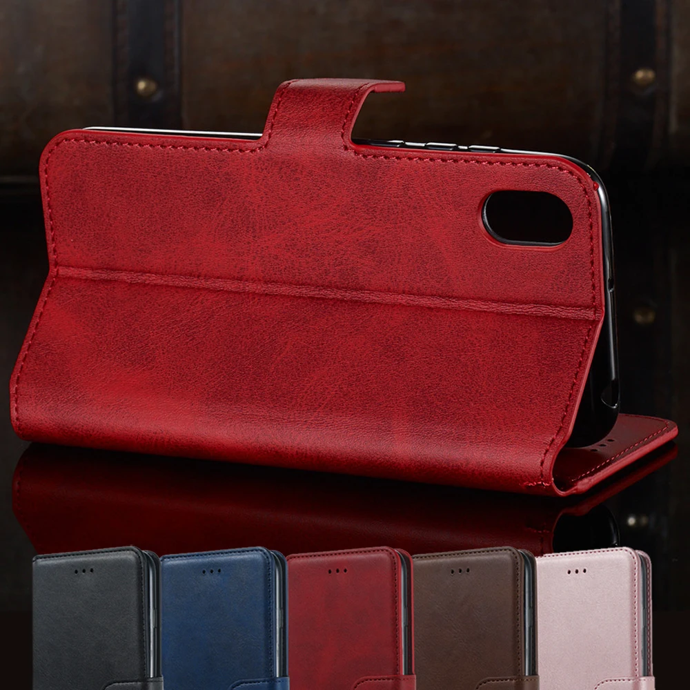 Ретро Магнитный Кошелек Книга Кожаный откидной Чехол для на Huawei Honor 8S Y5 2019 Чехлы