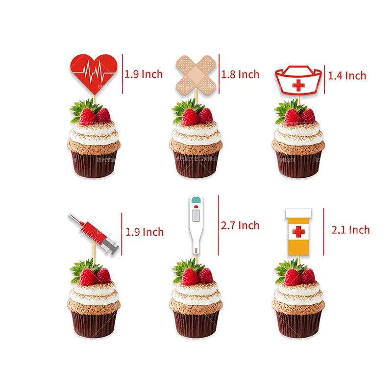 Латексный шар для украшения торта 47 шт./компл. медсестра врач тематическая