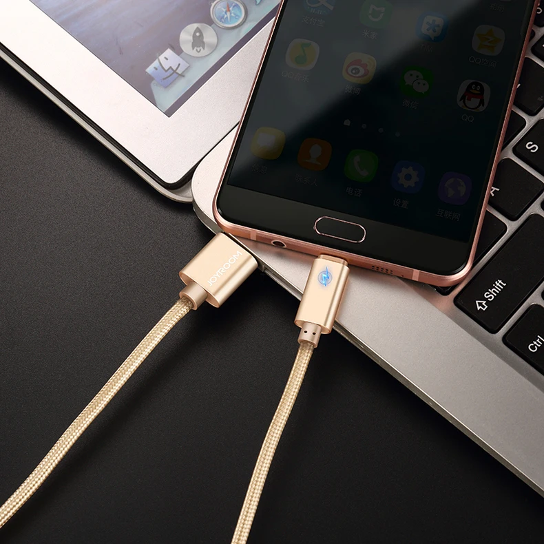 Joyroom, Micro USB кабель, быстрая зарядка, USB кабель для передачи данных, шнур, зарядное устройство, Microusb кабель для samsung, Xiaomi Redmi, Android, Microusb, 1 м