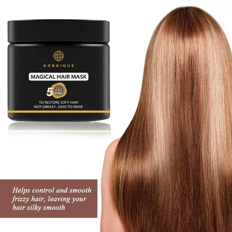 

Repair Damaged Hair Black Conditioner Soothing Scalp Treatment Deep Nourishing Hair Mask Hydrating Conditioner