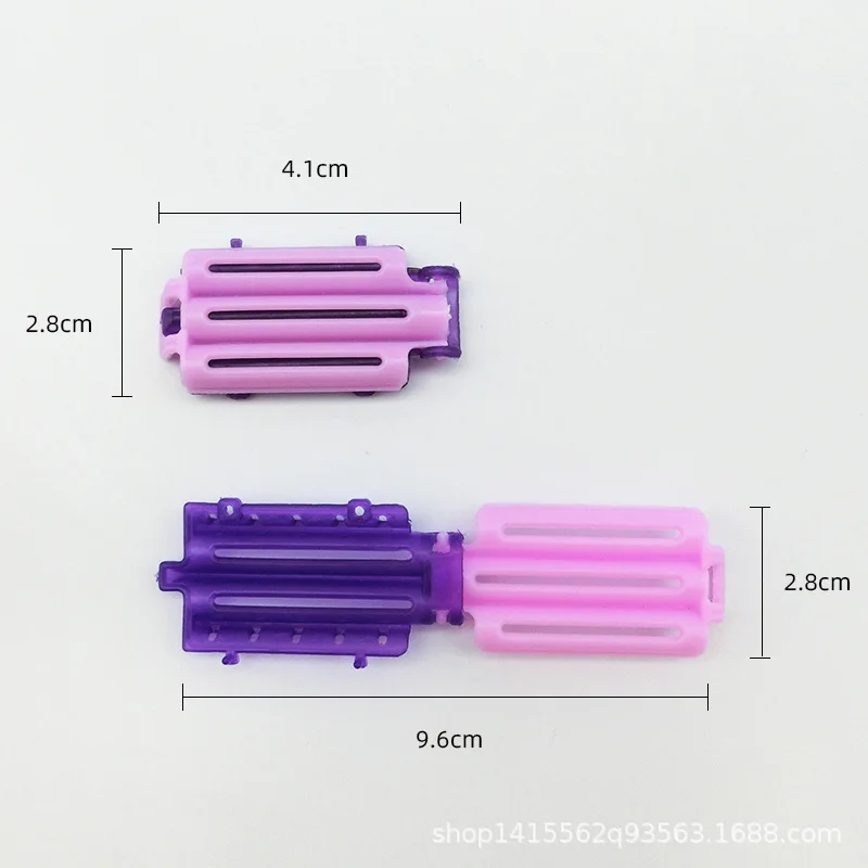 Ролики для завивки волос женщин и девочек 45/30/15 шт. пушистые зажимы стержни