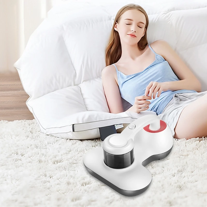 

Household Handheld 16 kPA Strong Suction Vacuum Cleaner Powerful UV Sterilize Mite Removal for Bed Sofa