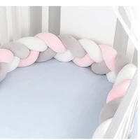 1m2m5m bed bumper bumpers in the crib kids for newborn baby pillow cushion cot kids room decor infant knotted things protector