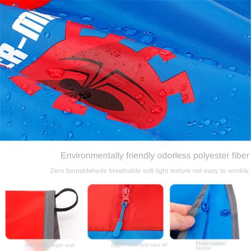 Детский дождевик с Минни человеком-пауком и Микки пончо Холодное сердце для