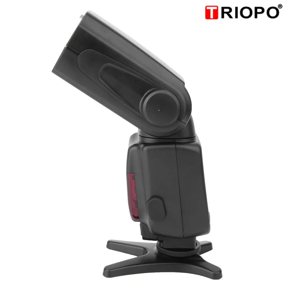 Triopo фотовспышка Speedlite универсальная для Nikon камер Canon 650D 550D 450D 1100D 60D 7D 5D |
