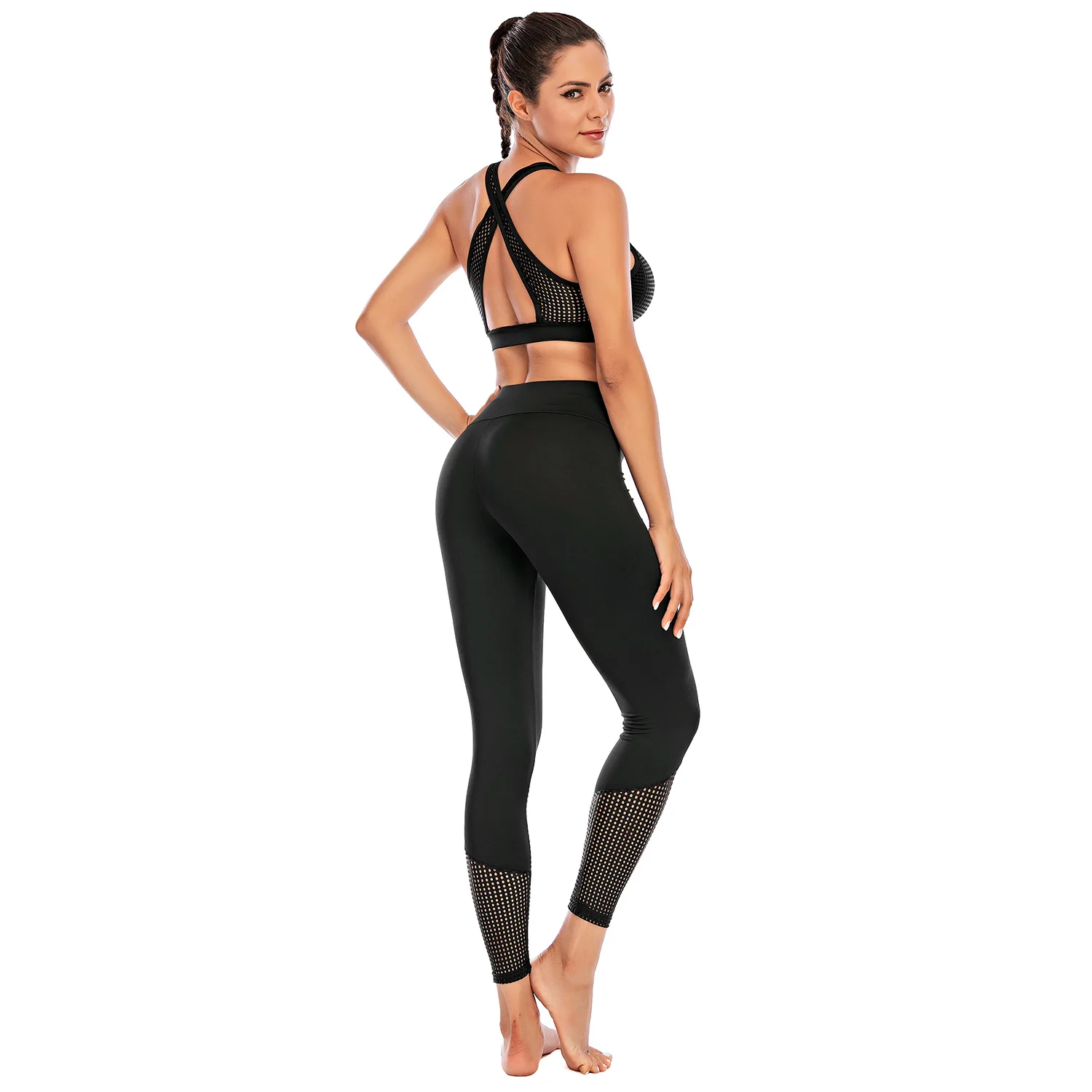 

Women Fitness Sports Suit Seamless Yoga Set Sports Bra and Leggings Jogging Women Gym Set Clothes Seamless Workout Sports Tights