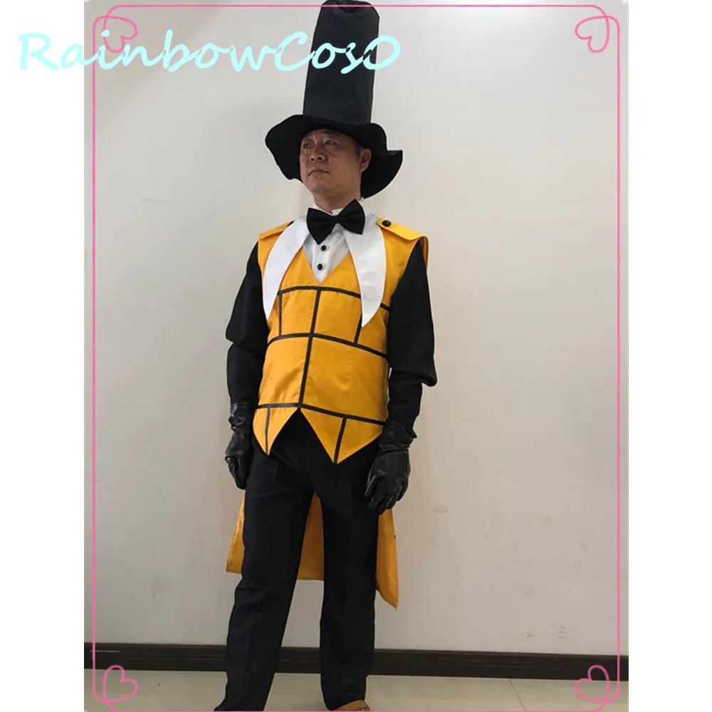 Костюм для косплея RainbowCos0 Гравити Фолз Билл и Уилл униформа на Хэллоуин