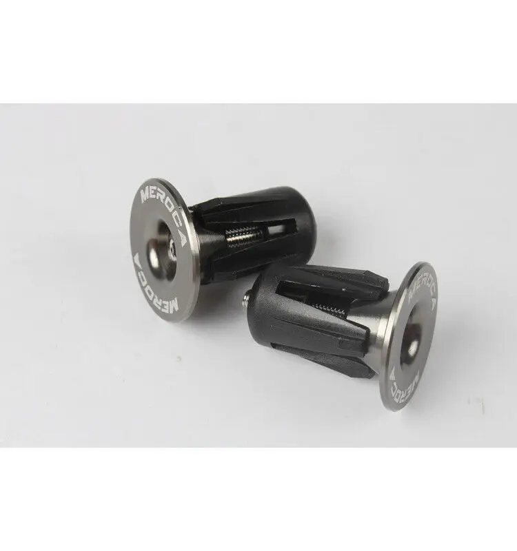 Silver-1pair Концевые заглушки для горного велосипеда, 2 шт, замок из алюминиевого сплава, Аксессуары для велосипеда MTB, заглушка для руля, заглушка - Цвет: Silver-1pair