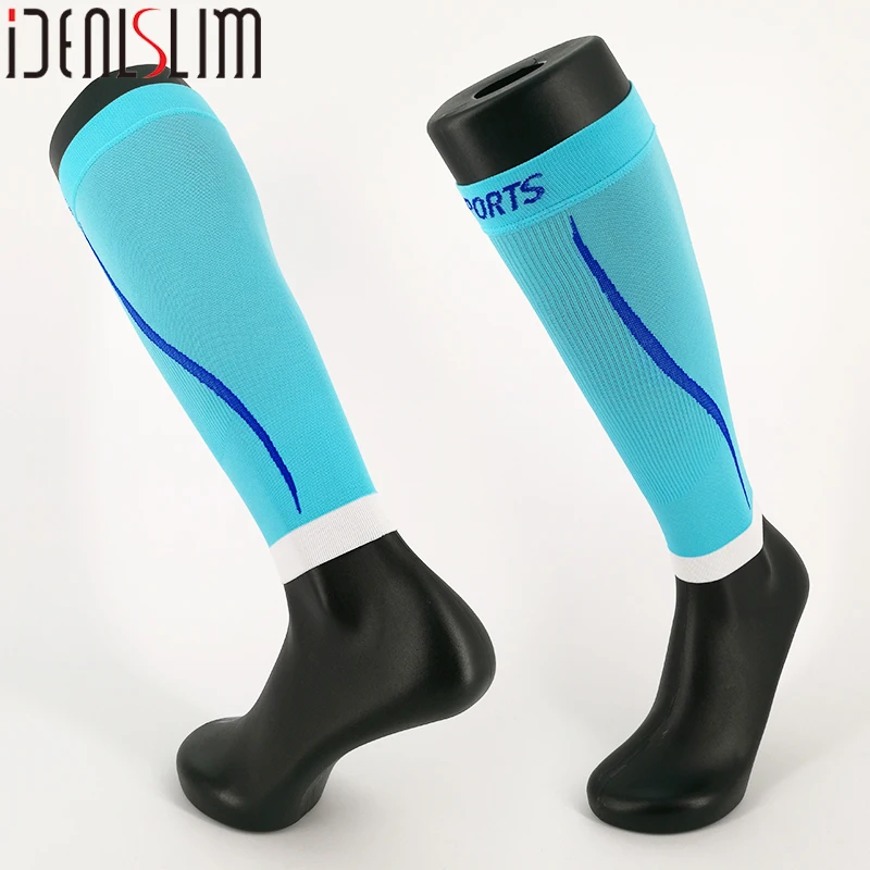 IDEALSLIM 1 пара медицинские компрессионные рукава для варикозного расширения вен для мужчин и женщин дышащие гольфы носки medias de compresion - Цвет: Blue