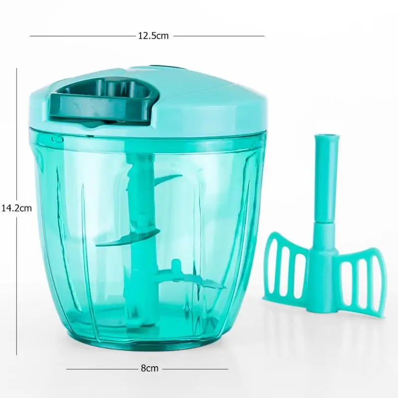 Ручной измельчитель для фруктов и овощей ручной еды режущий лук гайки мясорубки