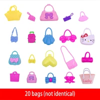 cute toy bags with multiple styles accessories doll ye luoli suit play house toy 20 styles of toy bags kids home gadgets