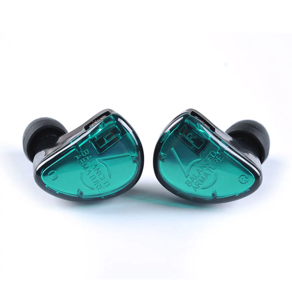 Новые KZ AS06 наушники 3BA 3 сбалансированные арматурные вкладыши HIFI для ZS10 AS10 ZST ZSN PRO