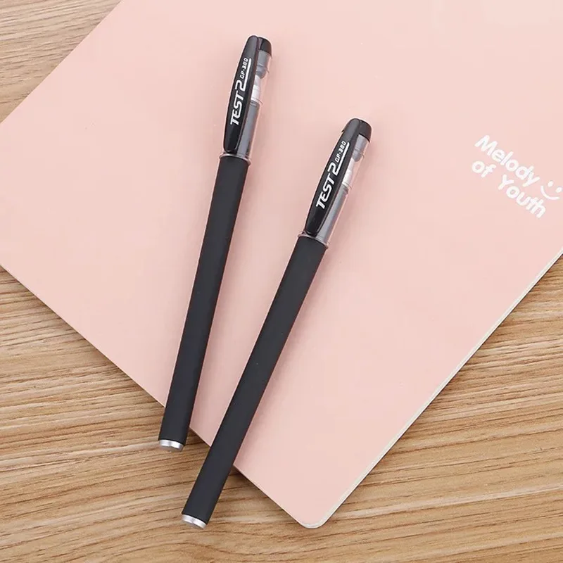 Гелевые ручки с точками 0 5 мм канцелярские гелевые для школы и офиса плавно