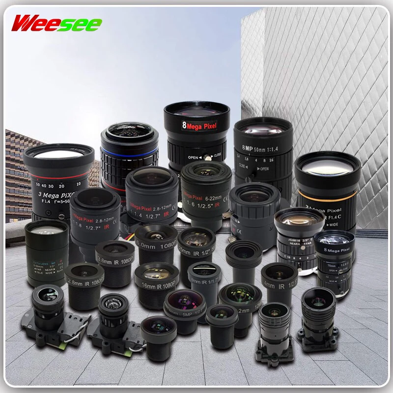 WS 3MP 2,8 мм HD 3 мегапикселя ИК cctv объектив F1.2 CS крепление для День/Ночь CCD ip камеры наблюдения камеры безопасности объектив