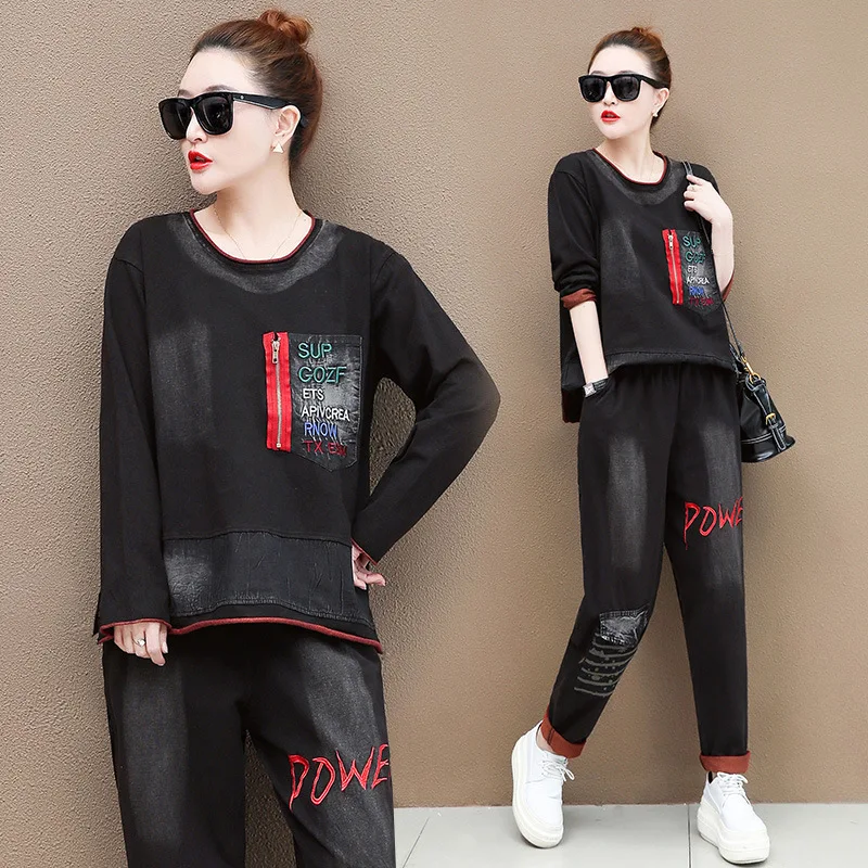 Max LuLu 2020 новые весенние модные женские Лоскутные Топы и шаровары винтажные