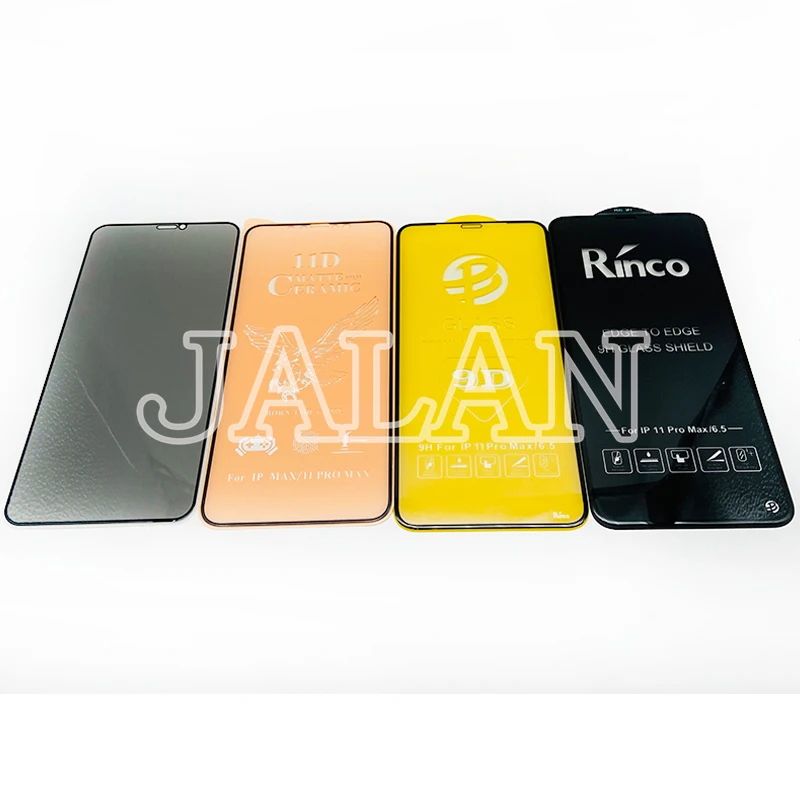 Защитное стекло для экрана закаленное с полным покрытием 9D 11D 9H ip x xs xsmax 11 11pro pro