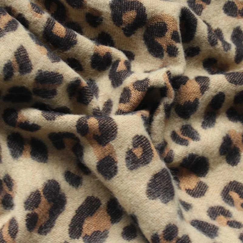 Новинка кашемировый шарф с принтом цвет плед Cachecol Foulard женский хиджаб с бахромой кашемировый палантин пончо Леопардовый принт