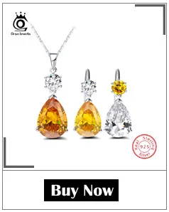ORSA JEWELS женское ожерелье и серьги из натурального 925 пробы серебра с AAA CZ полым дизайном в богемном стиле, Женские Ювелирные изделия SS08
