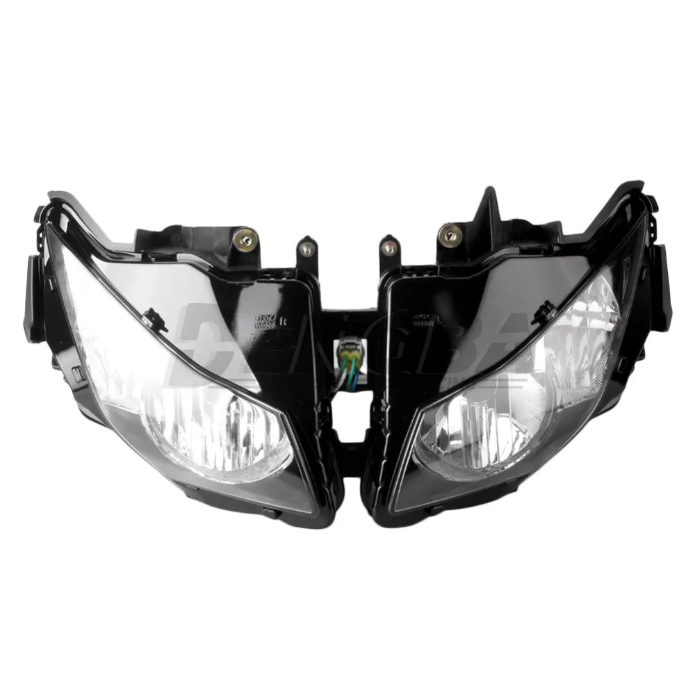 Для HONDA CBR1100XX CBR 1100 XX супер черный Дрозд 1996-2000 2001-2007 мотоцикл фара Замена фары освещение лампы прозрачный