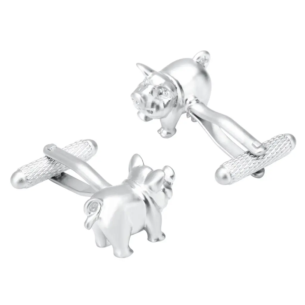 Мужская рубашка с пуговицами в форме свиньи | Украшения и аксессуары