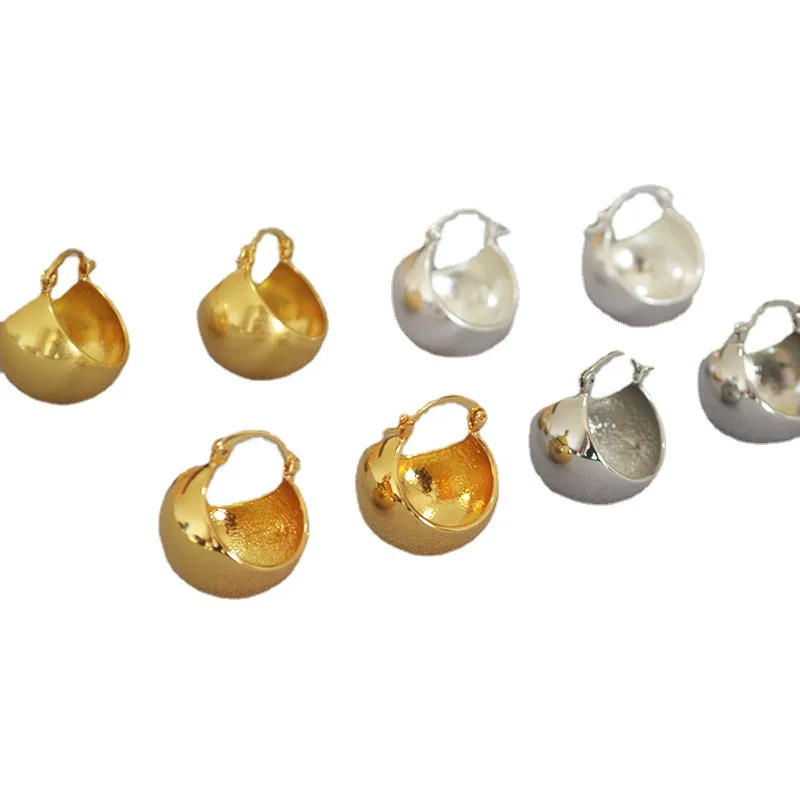 

CMajor 2021 Trendy Copper Jewelry Celi Vintage 18K Gold Plated Ball Fashion Earrings for Women