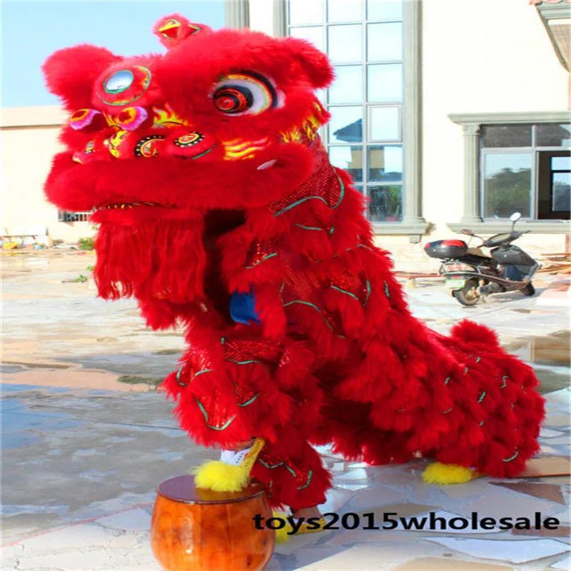 Китайский Танцевальный Костюм Льва штаны для фестиваля Новогодняя одежда