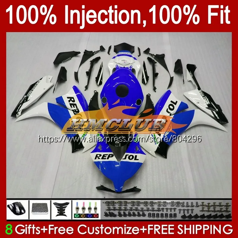 

Инъекция для обтекателя HONDA CBR 1000RR 1000 CBR1000 RR CC 25No.169 Blue Repsol CBR1000RR 12 13 14 15 16 2012 2013 2014 2015 2016