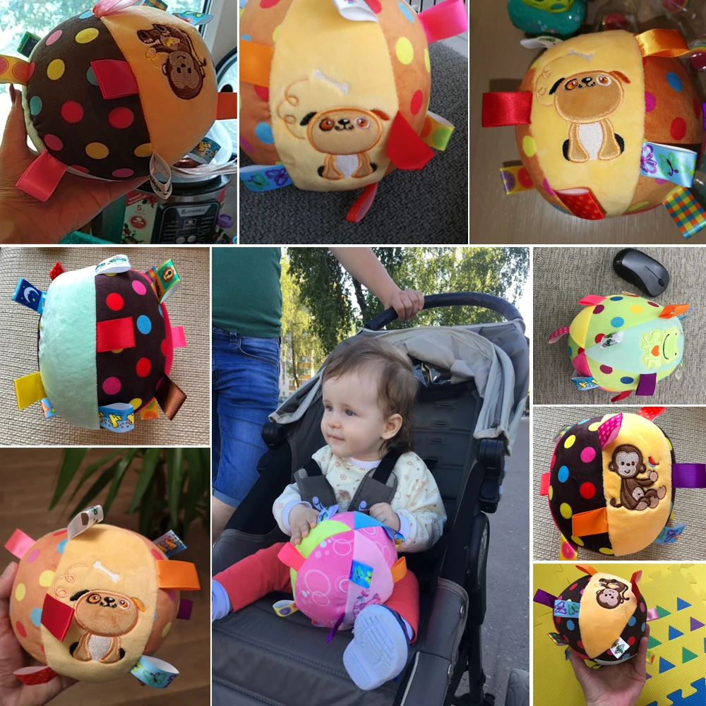 Детские игрушки 0 12 месяцев детское кольцо колокольчик детская ткань музыка