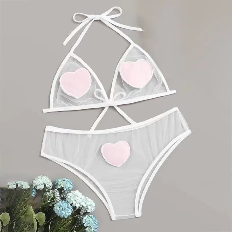 M 2 шт./компл. сексуальная пижама одежда для сна пижамы нижнее белье сексуальное