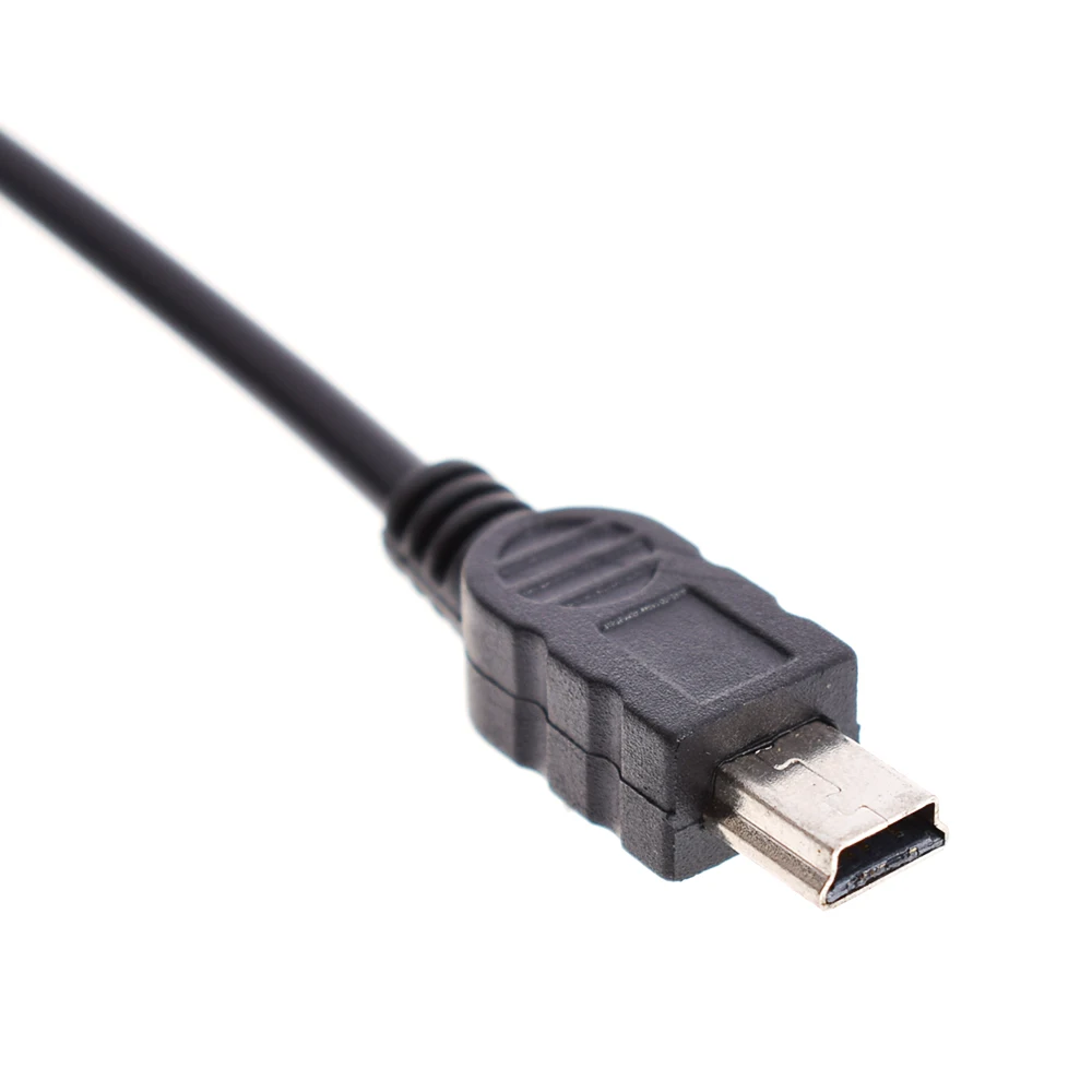 Кабель-переходник USB 2.0 A (штекер)/Mini B (штекер) 80 см 100 см для передачи данных цвет