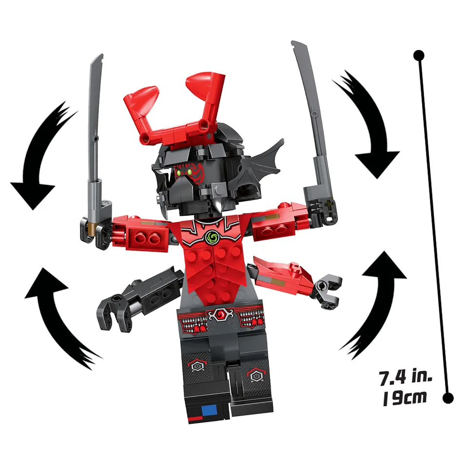 620 шт. маленькие строительные блоки игрушки совместимые с Lepininging Ninja Cole's Earth Driller