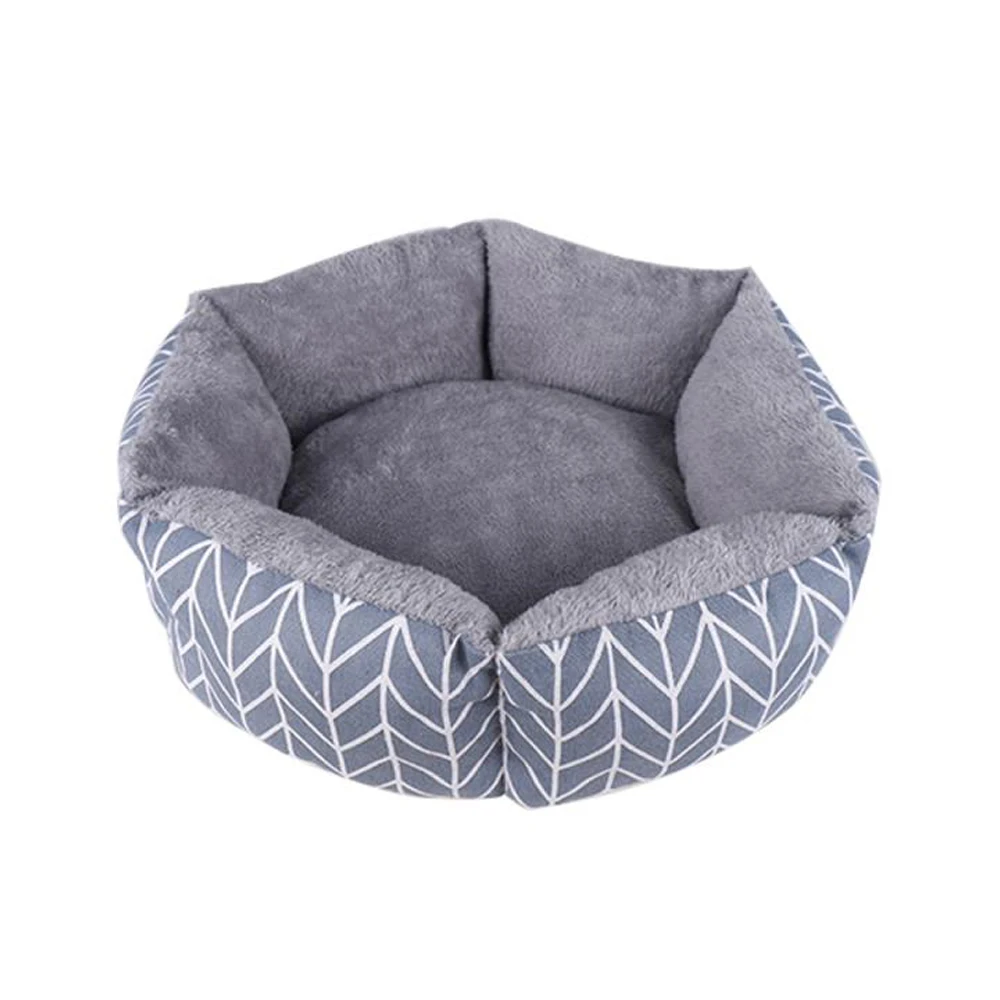 Питомник для собак кошек софы теплые и удобные шестиугольные мягкие кровати