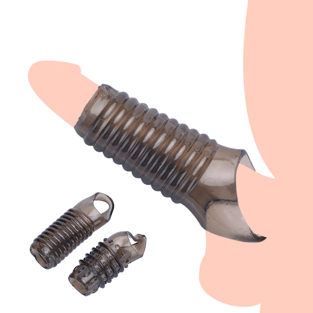 Муфта для пениса взрослых Djustable Силиконовое кольцо многоразовый