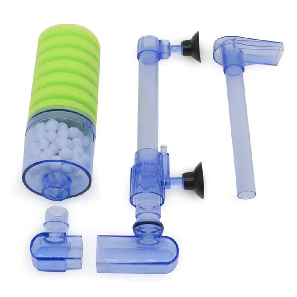 

XY2882 Fish Aquarium Air Pump Double Sponge Filter Biochemical Low Noise Filtration Pump Tool