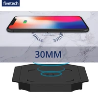 30mm long distance wireless charger for iphone 11pro xs xr x 8 samsung s21 s20 huawei xiaomi qi invisible wireless charging base