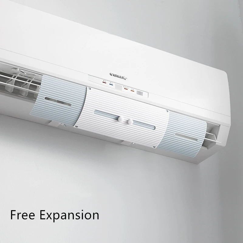 Регулируемый дефлектор кондиционера Выдвижная ветрозащитная воздуха