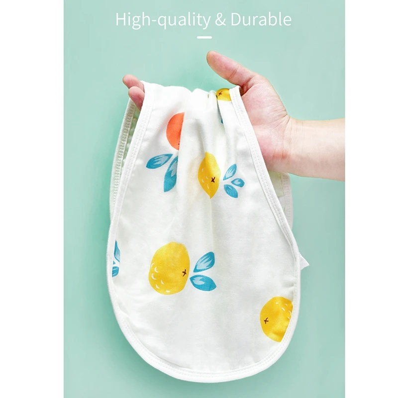 

Insular Newborn Baby Burp Bibs Infant Burp Cloths Cotton Six Layers Waterproof Set Curved Absorbent Soft Baby Accessories