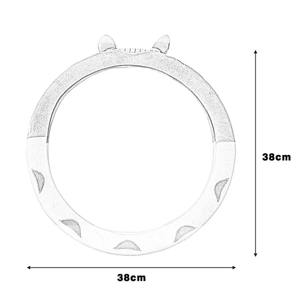 Автомобильный Стайлинг лук чехол рулевого колеса автомобиля стильная футболка с