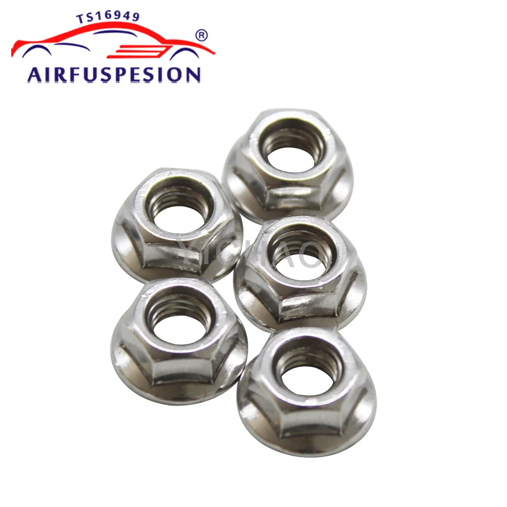 

5 шт. передние/задние амортизационные гайки пневматической подвески для Mercedes Benz W164 W220 W221 2213204913 2203202438 2203202338 1643206013