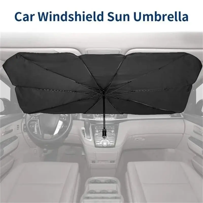 

Hot Sale Foldable Car Sun Umbrella-Block Heat UV Sun Shade Umbrella for Windshield Protection Block Heat UV Easy Use