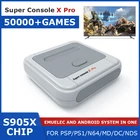Консоль игровая X Pro S905X для PSPDCN64PS1, 50 + эмуляторов, 50000 + игр