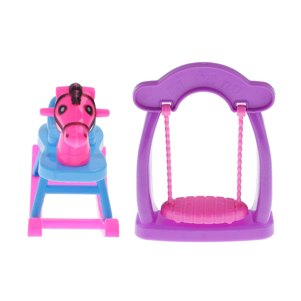 Мини качели для детской комнаты лошадка-качалка детские игрушки ролевых игр